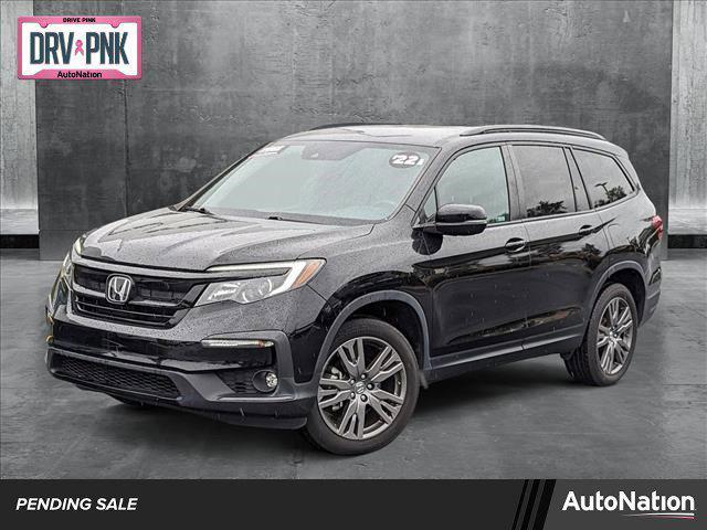 used 2022 Honda Pilot car, priced at $24,998