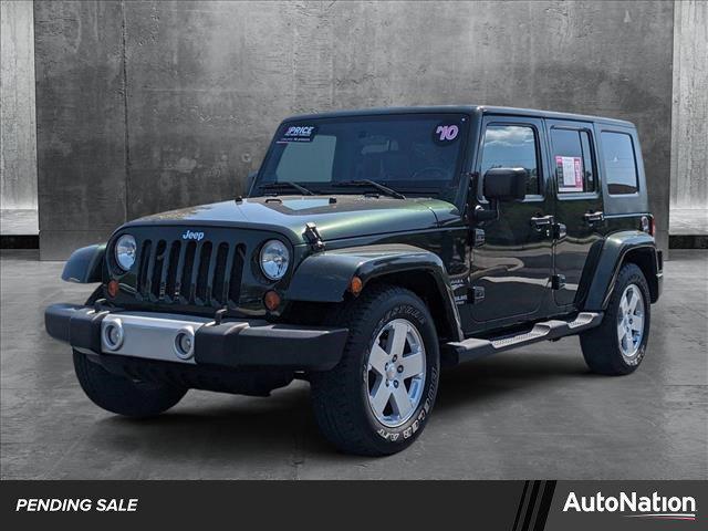 used 2010 Jeep Wrangler Unlimited car, priced at $9,698