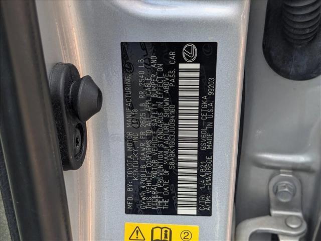 used 2018 Lexus ES 350 car, priced at $17,598