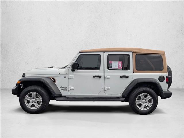 used 2019 Jeep Wrangler Unlimited car, priced at $24,898