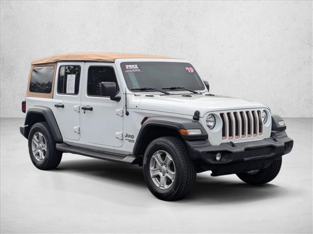 used 2019 Jeep Wrangler Unlimited car, priced at $24,898
