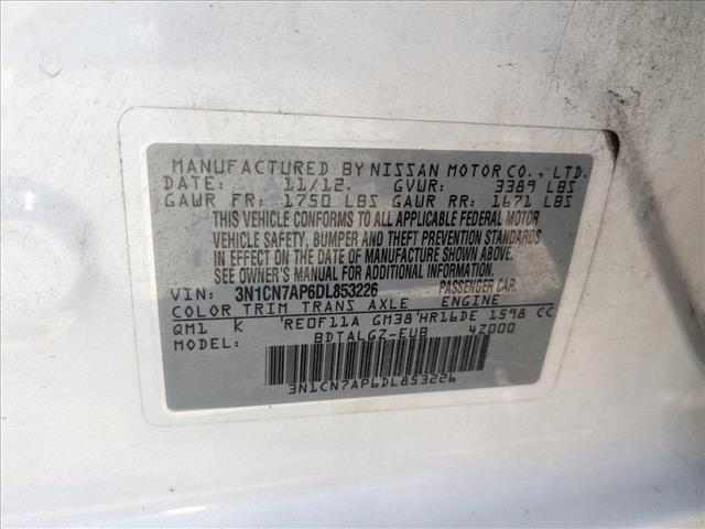 used 2013 Nissan Versa car, priced at $6,998