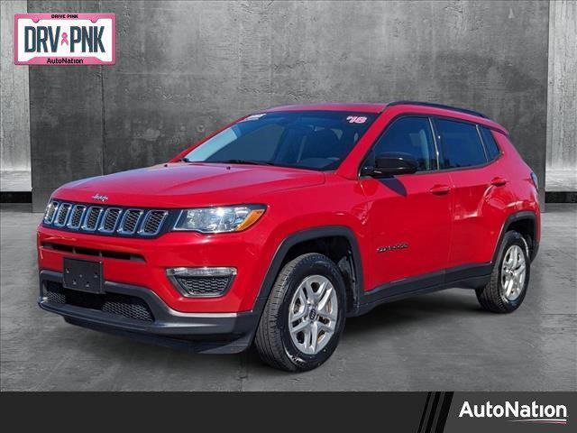 used 2018 Jeep Compass car, priced at $13,898