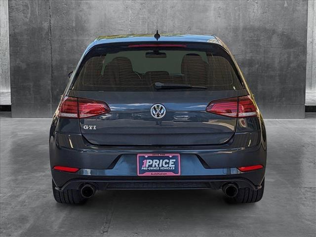 used 2018 Volkswagen Golf GTI car, priced at $15,898