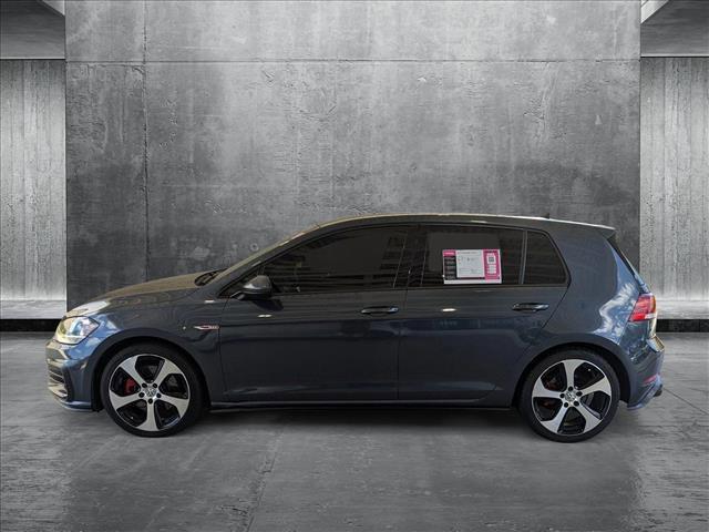used 2018 Volkswagen Golf GTI car, priced at $15,898