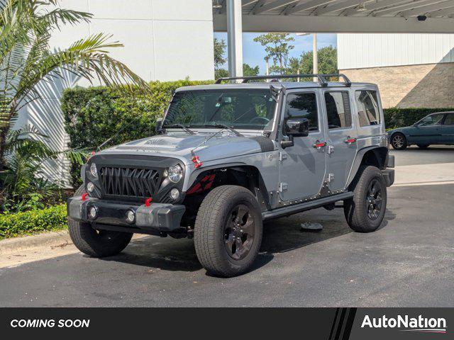 used 2015 Jeep Wrangler Unlimited car, priced at $18,724