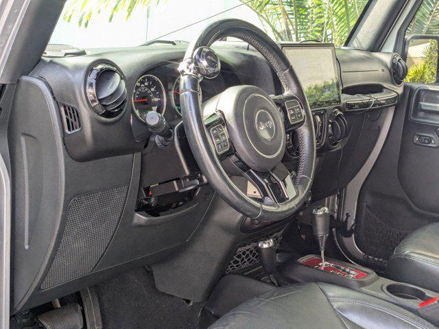 used 2015 Jeep Wrangler Unlimited car, priced at $18,724