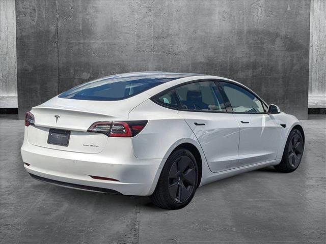 used 2021 Tesla Model 3 car, priced at $19,798