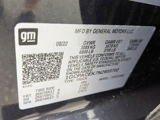 used 2022 Chevrolet Silverado 1500 car, priced at $32,498