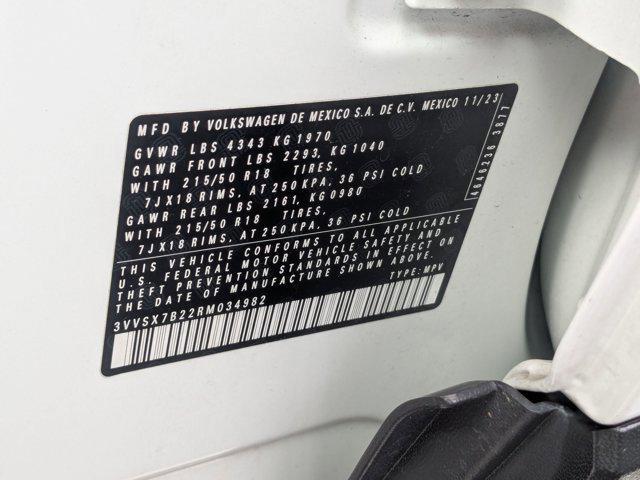 used 2024 Volkswagen Taos car, priced at $22,698