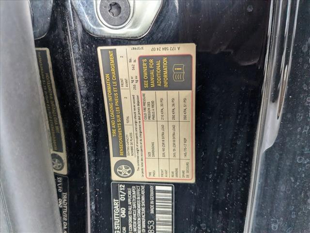 used 2012 Mercedes-Benz SLK-Class car, priced at $15,775