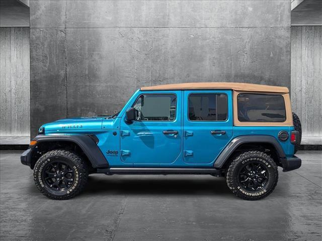 used 2020 Jeep Wrangler Unlimited car, priced at $31,498