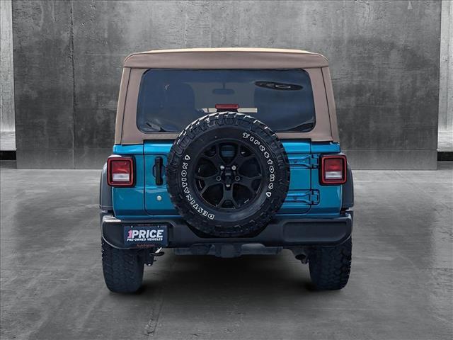 used 2020 Jeep Wrangler Unlimited car, priced at $31,498