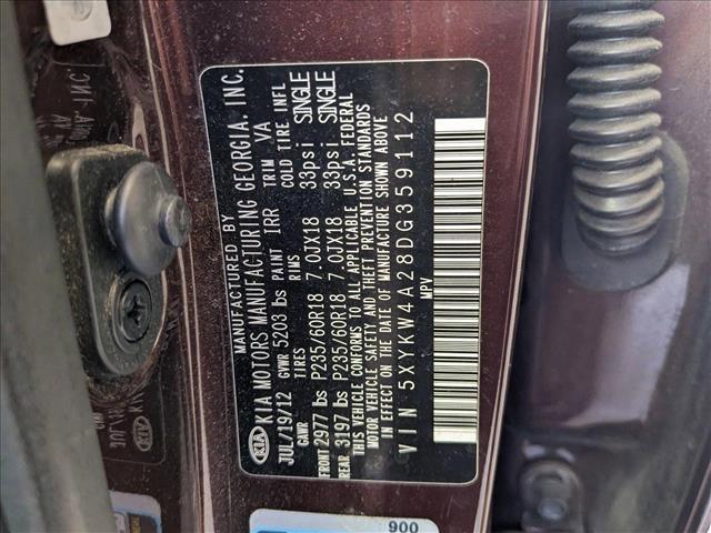 used 2013 Kia Sorento car, priced at $6,998