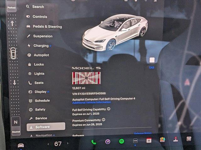 used 2024 Tesla Model S car, priced at $74,853