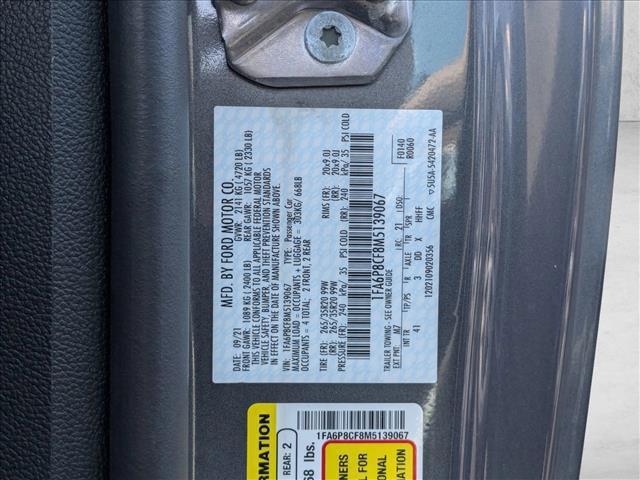 used 2021 Ford Mustang car, priced at $39,998