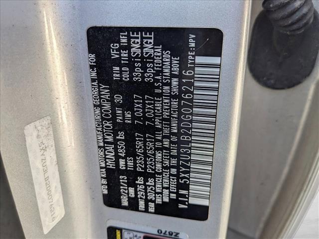 used 2013 Hyundai Santa Fe car, priced at $6,698