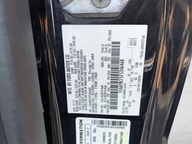 used 2015 Ford Mustang car, priced at $18,198