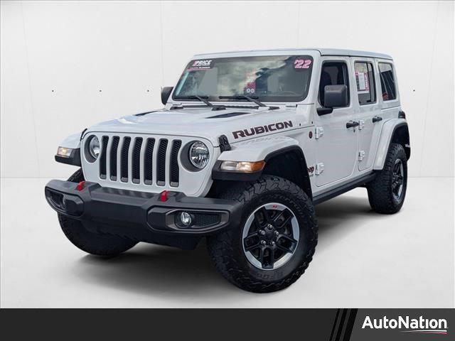 used 2022 Jeep Wrangler Unlimited car, priced at $39,298