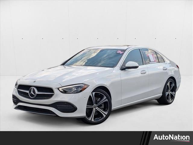 used 2024 Mercedes-Benz C-Class car, priced at $35,998