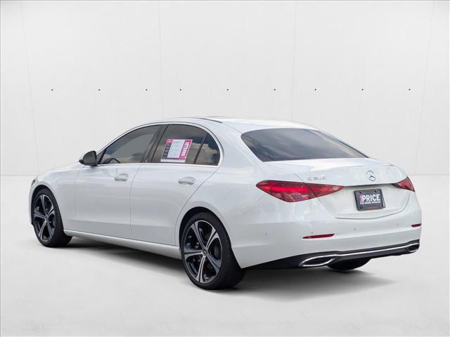 used 2024 Mercedes-Benz C-Class car, priced at $35,998