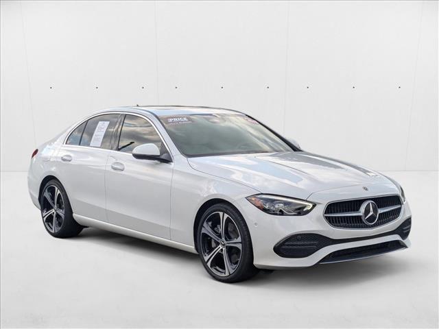 used 2024 Mercedes-Benz C-Class car, priced at $35,998