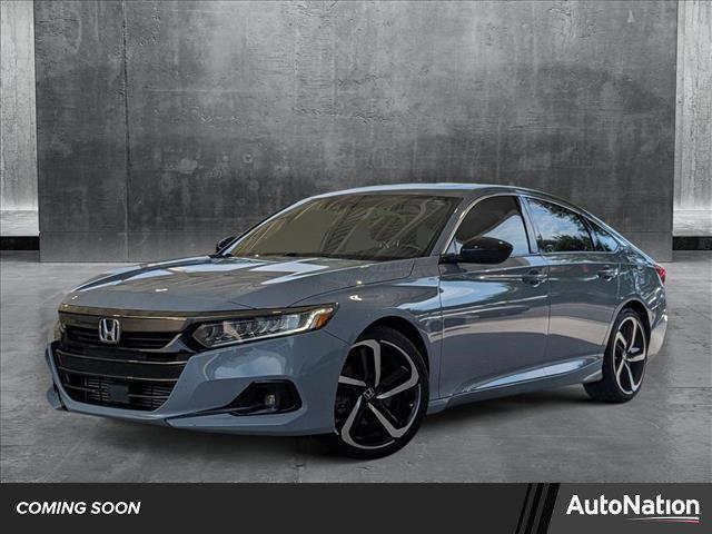 used 2021 Honda Accord car, priced at $23,998