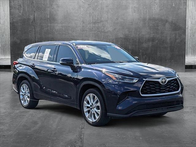 used 2021 Toyota Highlander car, priced at $19,949