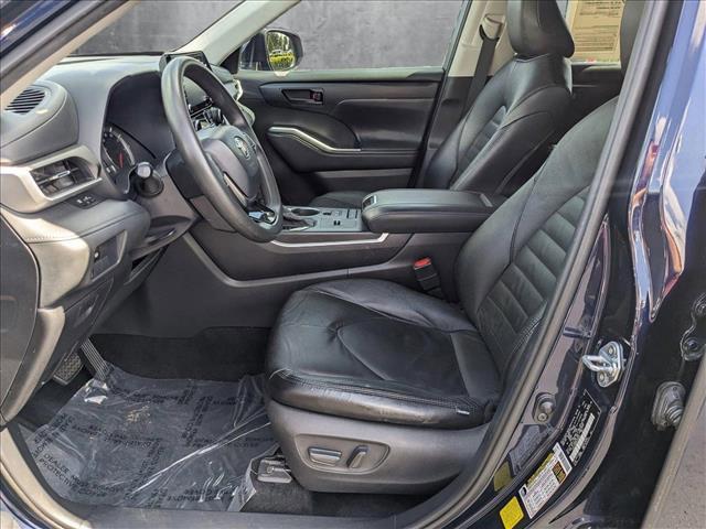 used 2021 Toyota Highlander car, priced at $19,949