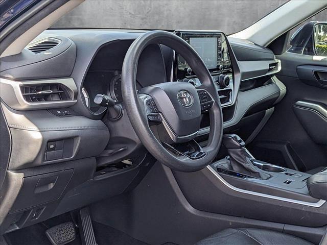 used 2021 Toyota Highlander car, priced at $19,949