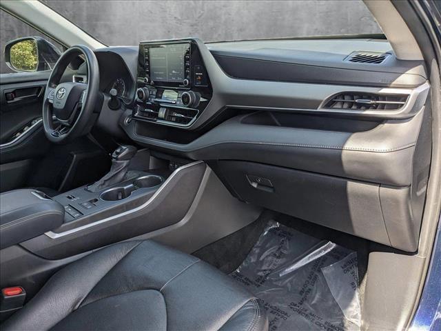 used 2021 Toyota Highlander car, priced at $19,949