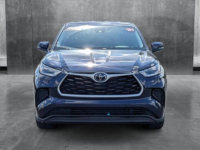 used 2021 Toyota Highlander car, priced at $19,949