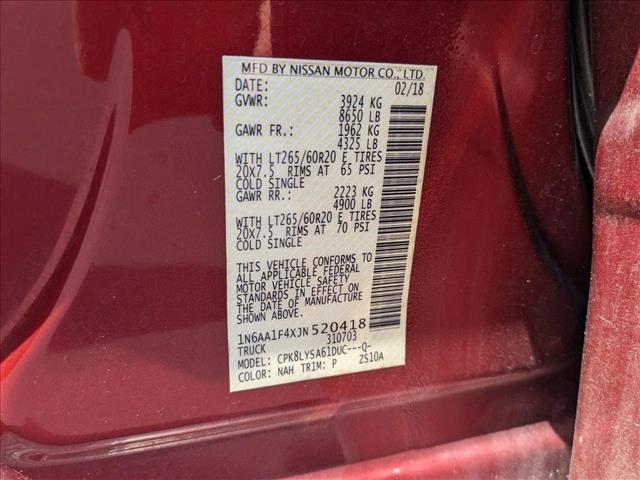used 2018 Nissan Titan XD car, priced at $26,998