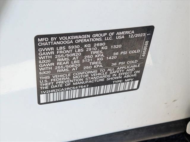 used 2024 Volkswagen Atlas car, priced at $28,298