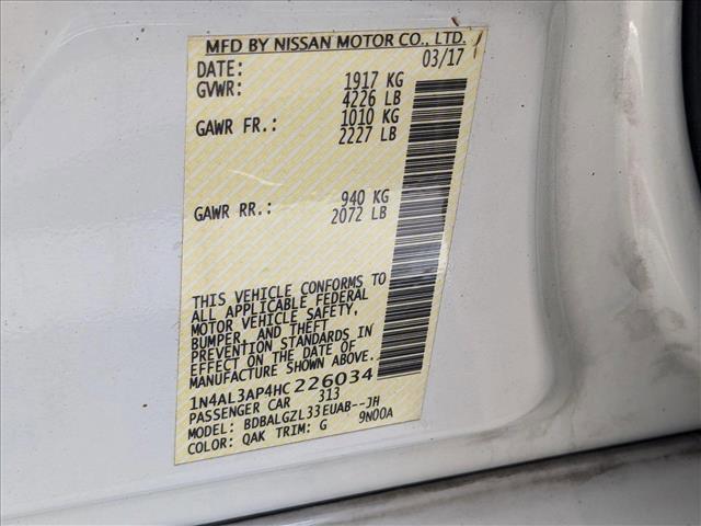 used 2017 Nissan Altima car, priced at $12,098