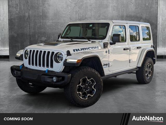 used 2021 Jeep Wrangler Unlimited 4xe car, priced at $35,498