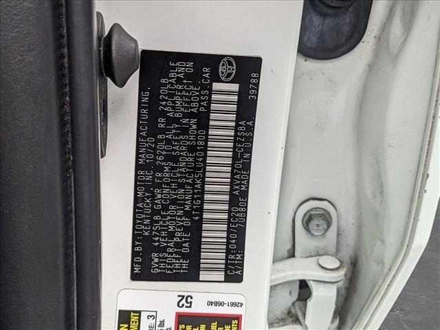 used 2020 Toyota Camry car, priced at $19,998