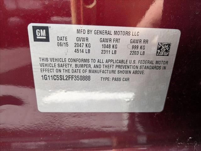 used 2015 Chevrolet Malibu car, priced at $10,298
