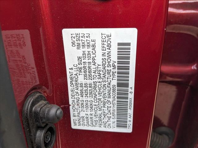 used 2021 Honda CR-V car, priced at $21,398