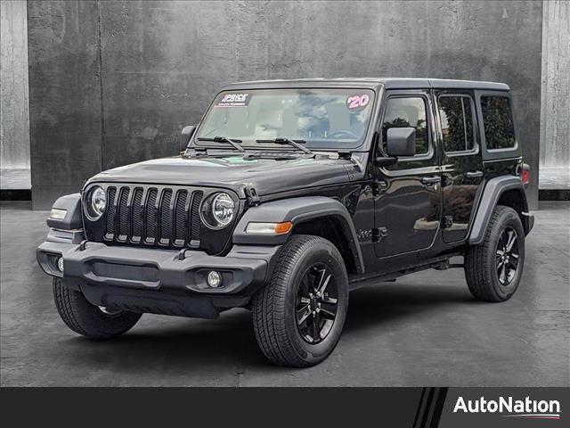 used 2020 Jeep Wrangler Unlimited car, priced at $29,949