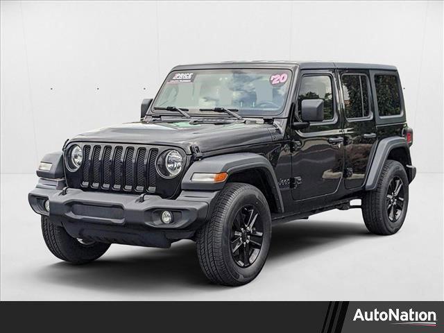 used 2020 Jeep Wrangler Unlimited car, priced at $27,998
