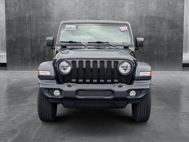 used 2020 Jeep Wrangler Unlimited car, priced at $27,998
