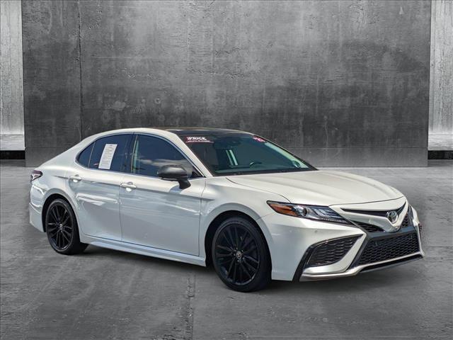 used 2021 Toyota Camry car, priced at $21,998