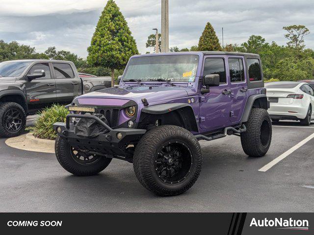 used 2017 Jeep Wrangler Unlimited car, priced at $20,514