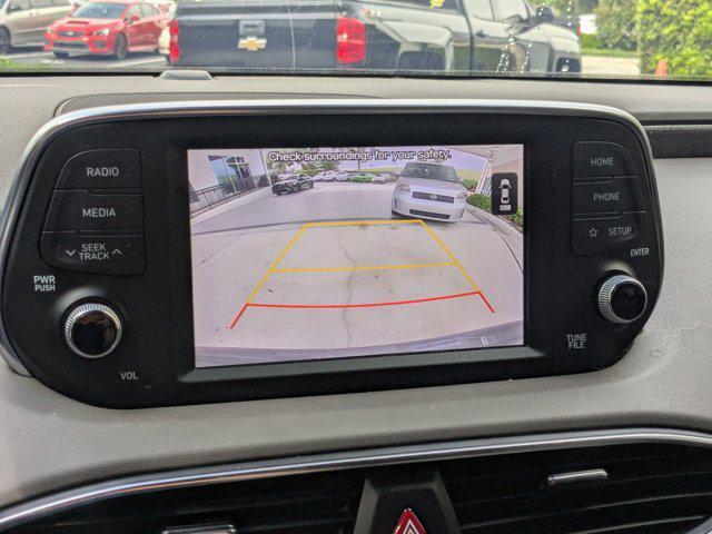 used 2019 Hyundai Santa Fe car, priced at $15,430