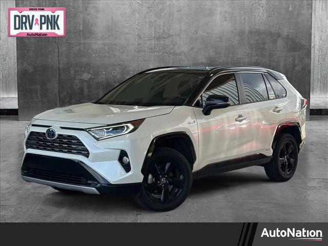 used 2020 Toyota RAV4 Hybrid car, priced at $27,198