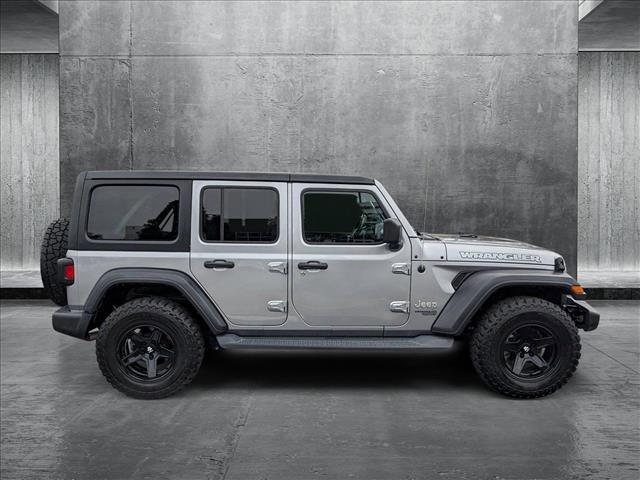 used 2019 Jeep Wrangler Unlimited car, priced at $24,398