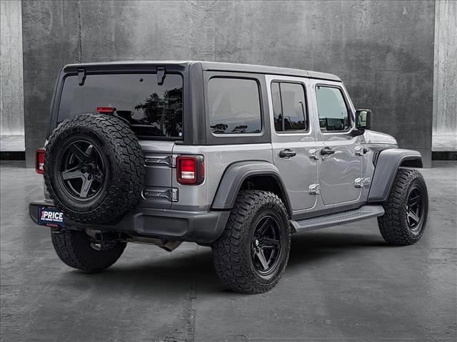 used 2019 Jeep Wrangler Unlimited car, priced at $24,398