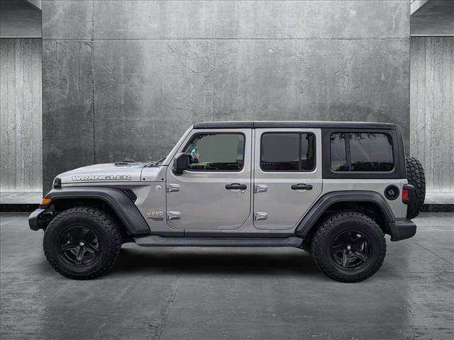 used 2019 Jeep Wrangler Unlimited car, priced at $24,398