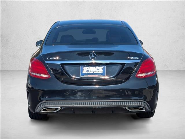 used 2015 Mercedes-Benz C-Class car, priced at $14,998